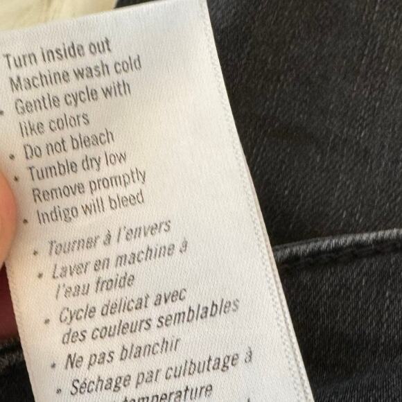 Paige Black Margot Skinny High Rise Jeans 27 - Picture 7 of 13